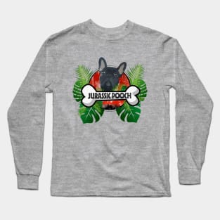 Jurassic Pooch French Bulldog Long Sleeve T-Shirt